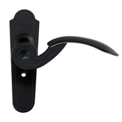 Πόμολο παραθύρου με χειρολαβή 145 Μαύρο χρώμα