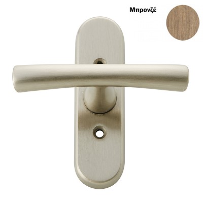 Πόμολο παραθύρου με χειρολαβή 2361 Μπρονζέ