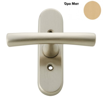 Πόμολο παραθύρου με χειρολαβή 2361 Όρο ματ