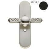 Πόμολο παραθύρου με χειρολαβή 261 Μαύρο χρώμα