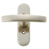 Πόμολο παραθύρου με χειρολαβή 302 Νίκελ ματ