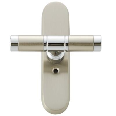 Πόμολο παραθύρου με χειρολαβή 161 Νίκελ ματ / Χρώμιο