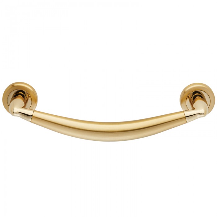 Λαβή εξώπορτας σειρά 331 Μήκος 25.5cm Όρο ματ / Όρο