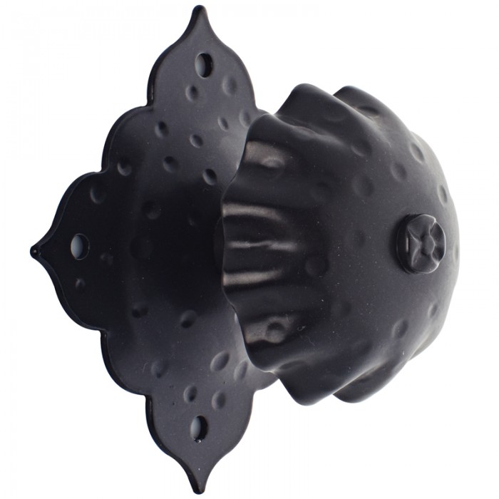 Μπούλ εξώθυρας ρουστίκ σειρά 273 σε Μαύρο χρώμα