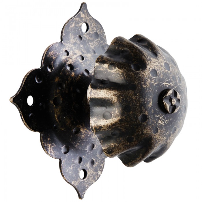 Μπούλ εξώθυρας ρουστίκ σειρά 273 σε Νίκελ αντικέ