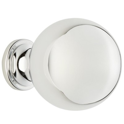 Μπούλ εξώθυρας σειρά 3010 σε Χρώμιο Ø74x98mm