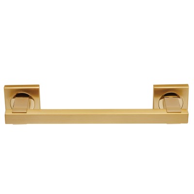 Λαβή εξώπορτας σειρά 346 Μήκος 21cm Όρο ματ / Όρο