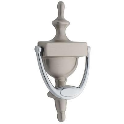 Ρόπτρα πόρτας σειρά 258 σε Νίκελ ματ / Χρώμιο