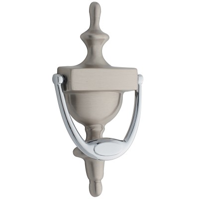 Ρόπτρα πόρτας σειρά 257 σε Νίκελ ματ / Χρώμιο