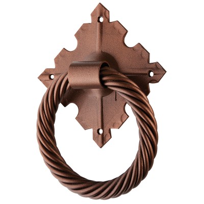 Ρόπτρα πόρτας ρουστίκ σειρά 207 σε Αντικέ σκουριά