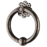 Ρόπτρα πόρτας ρουστίκ σειρά 205 σε Νίκελ αντικέ