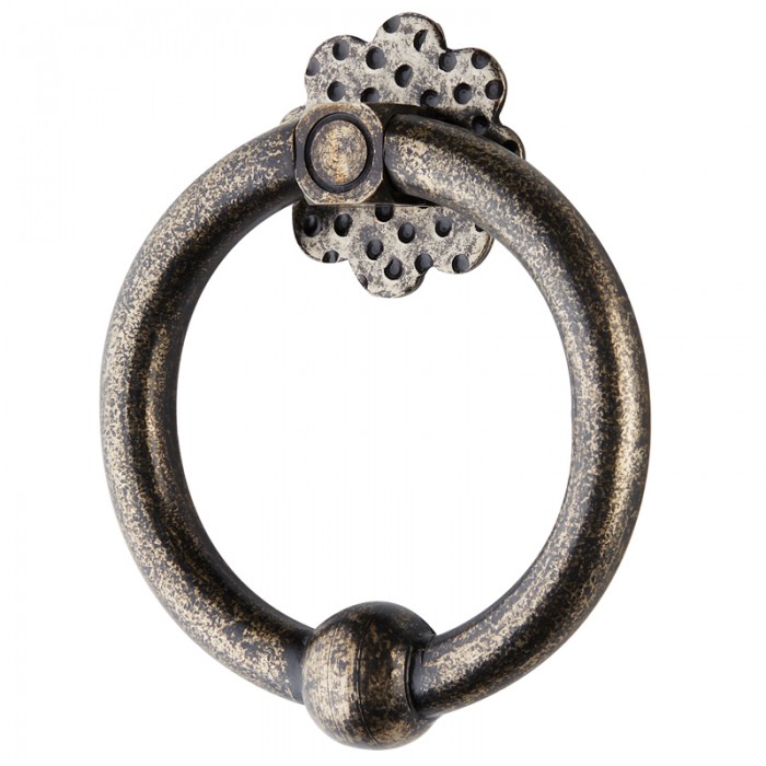 Ρόπτρα πόρτας ρουστίκ σειρά 205 σε Νίκελ αντικέ