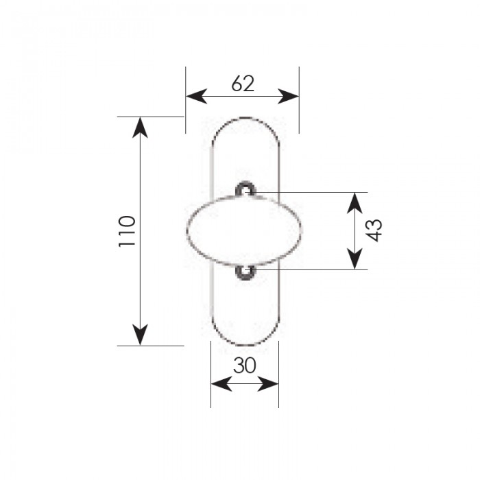 Πόμολο παραθύρου με χειρολαβή 184 Όρο