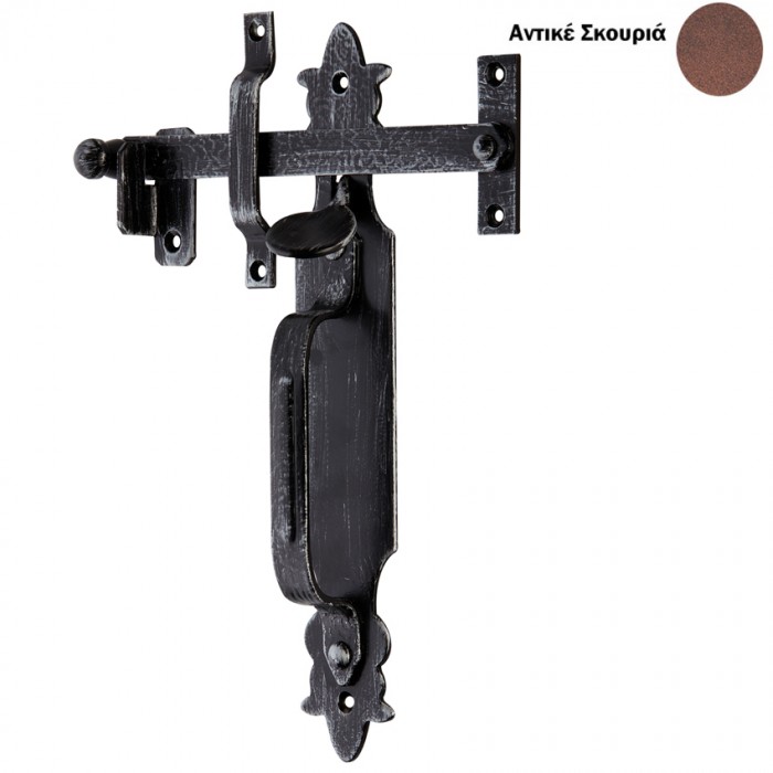 Ζεμπερέκι πόρτας σειρά 244 σε Αντικέ σκουριά