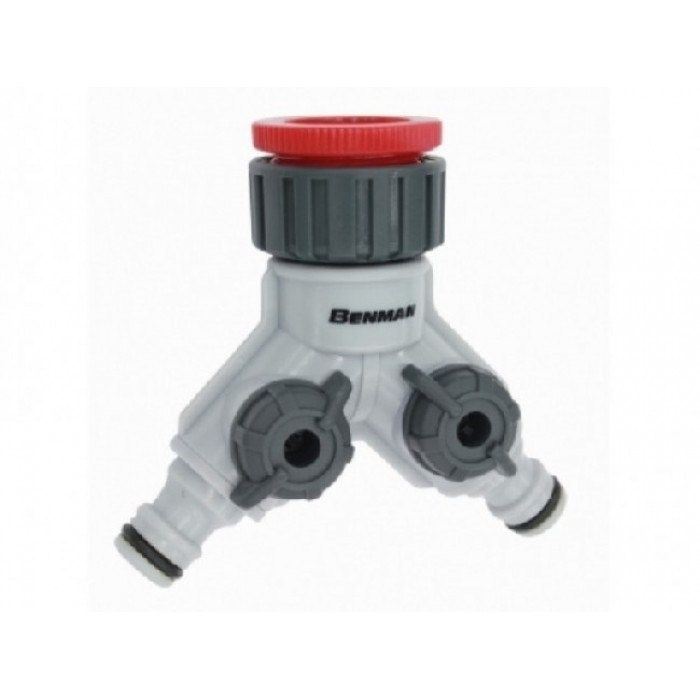 Ρακόρ διπλής εξόδου 45 μοιρών Benman 77200