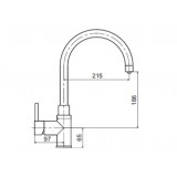 ΜΠΑΤΑΡΙΑ ΚΟΥΖΙΝΑΣ MACART Inox 560 BP8-560-55