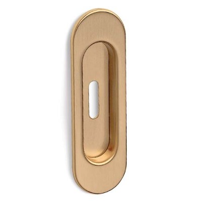 Χούφτα συρόμενης πόρτας Conset C165 σε Ματ Όρο με Οπή