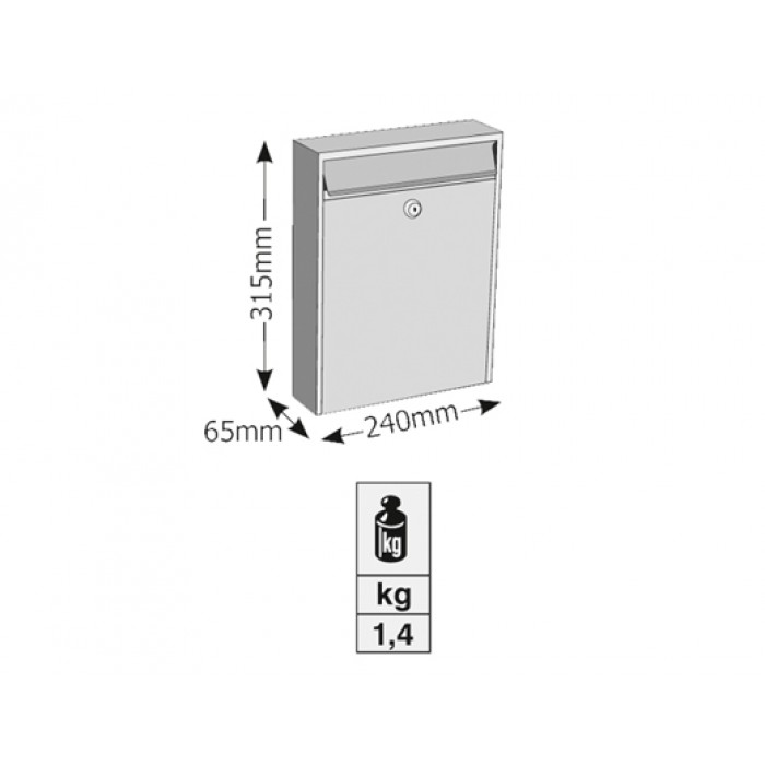 Κουτί παραπόνων  σε Σκουριά- 603 Μοντέλο