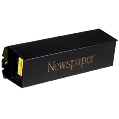 Εφημεριδοθήκη 105 εξωτερικού χώρου σε Μαύρο