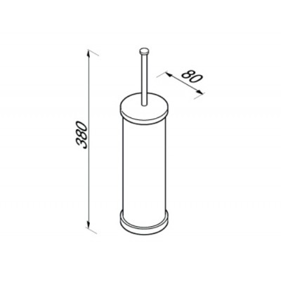 Πιγκάλ Επιδαπέδιο Nemox Geesa Χρώμιο 6510