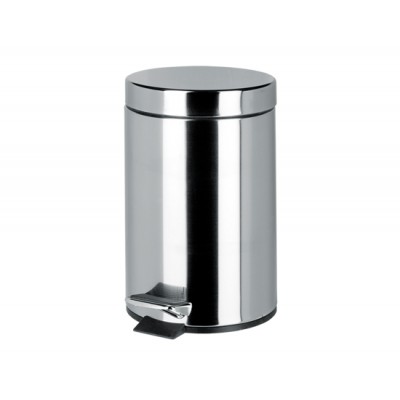 Χαρτοδοχείο Επιδαπέδιο 5l Geesa Chrome 635