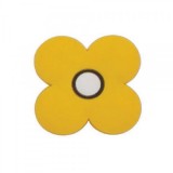 Παιδικό Πομολάκι Επίπλου Λουλούδι Κίτρινο Roline 601