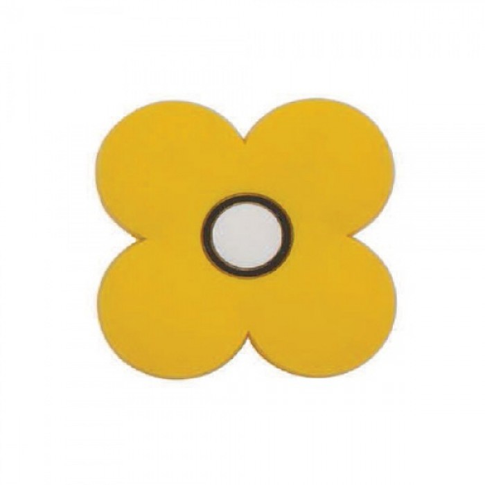 Παιδικό Πομολάκι Επίπλου Λουλούδι Κίτρινο Roline 601