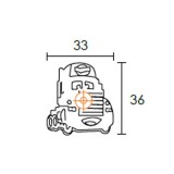 Παιδικά πομολάκια φορτηγό μακουίν σειρά C849-P14