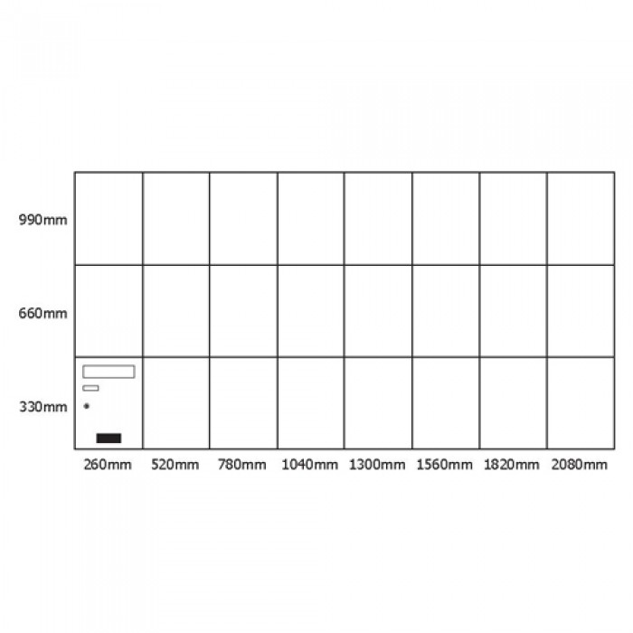 Γραμματοκιβώτιο Πολυκατοικίας 801 ΑΘΗΝΑ σε Καφέ