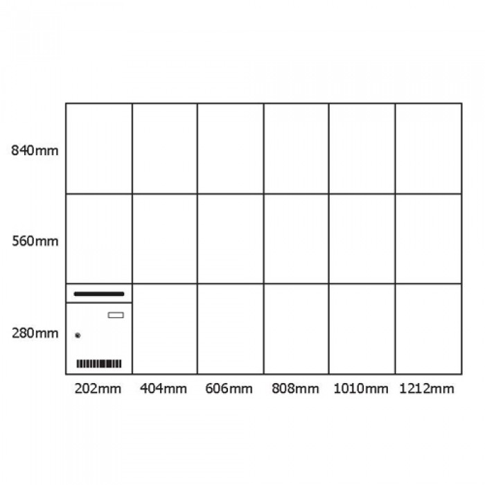 Γραμματοκιβώτιο Πολυκατοικίας 204 Τριανταφυλλί Λυών