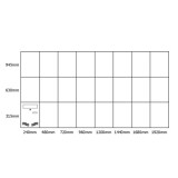 Γραμματοκιβώτιο Πολυκατοικίας 207 ΧΑΓΗ σε Λευκό