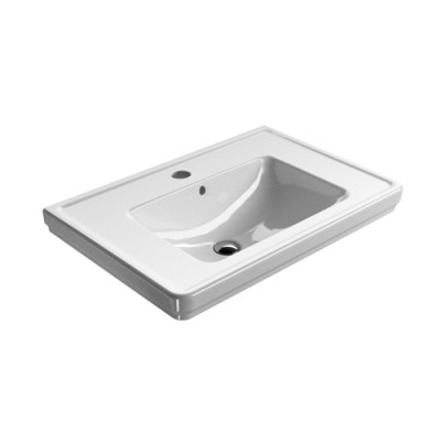 Νιπτήρας Μπάνιου 75x50cm Κρεμαστός Gsi Classic 8787-300