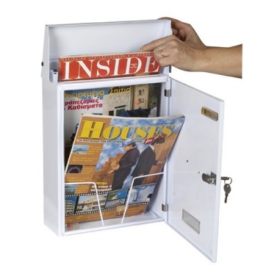 Γραμματοκιβώτιο Λευκό Βερολίνο 3001