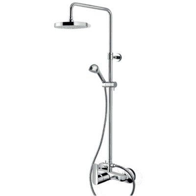 Στήλη ντους με Μπαταρία και κολώνα Σταθερού ύψους 110cm Eurorama Klint 142066-100