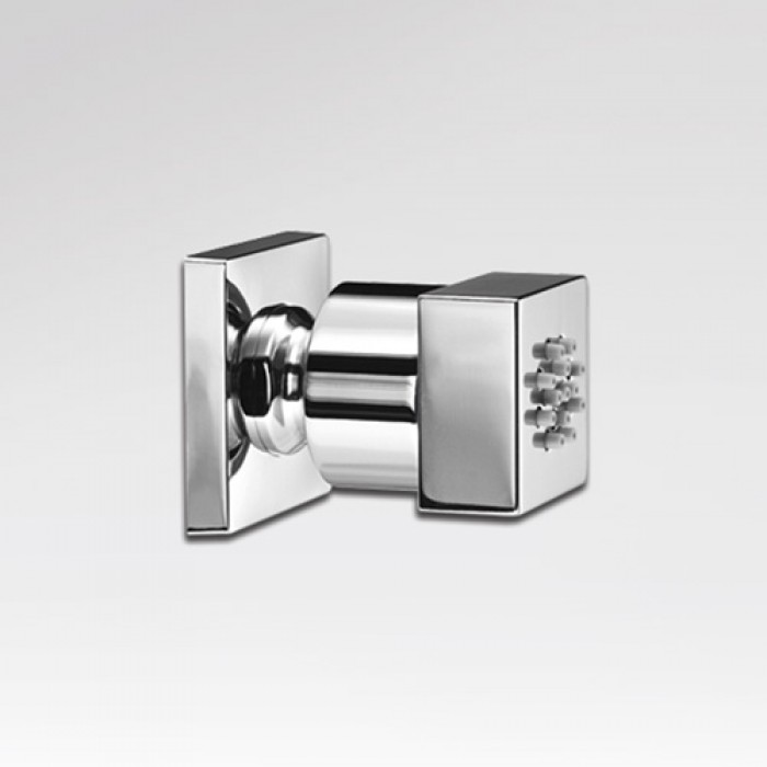 Jet ντους επίτοιχο με περιστρεφόμενη κλείδωση Chrome Almar E044029-100