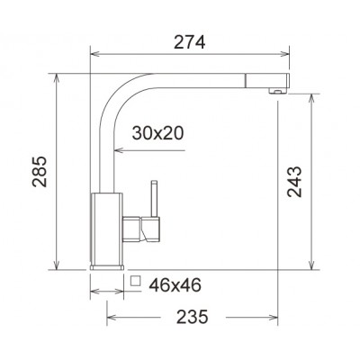Μπαταρία κουζίνας  Latorre Java/Kubo 28881-100 Χρώμιο