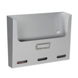 Κουτί Εντύπων Ασημί μοντέλο 402 