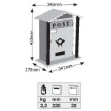 Γραμματοκιβώτιο Κυπαρισσί Μονακό 7007 