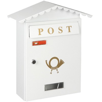 Γραμματοκιβώτιο Λευκό Κολωνία 3002 