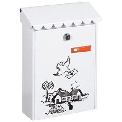 Γραμματοκιβώτιο Λευκό Ντεκόρ 310 