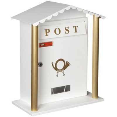 Γραμματοκιβώτιο Λευκό Μονακό 7007 