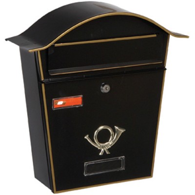 Γραμματοκιβώτιο Μαύρο Βιέννη 5001