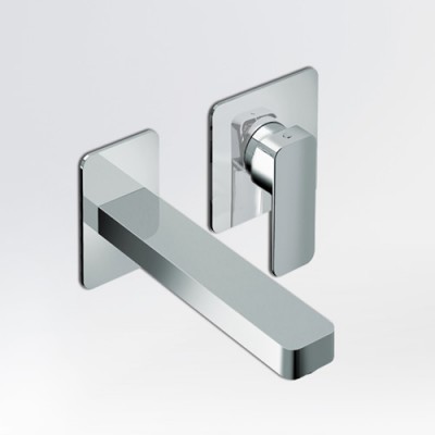 Μπαταρία νιπτήρος εντοιχισμού 2 οπών Eurorama Quadra 144904-100