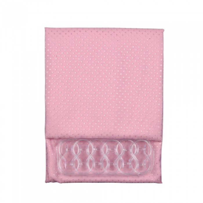 Υφασμάτινες κουρτίνες μπάνιου Ιmport hellas Ροζ