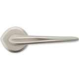 Πόμολα πόρτας ΖΩΓΟΜΕΤΑΛ χειρολαβή με ροζέτα σειρά 361 σε Νίκελ Κρυσταλλικό