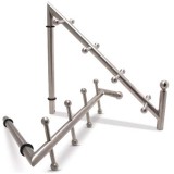 Κρεμάστρα τοίχου ανοξείδωτη Conset σειρά C847