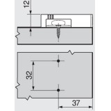 Αντάπτορας σταυρός 970.1501 για το φρένο BLUM