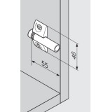 Αντάπτορας σταυρός 970.1501 για το φρένο BLUM