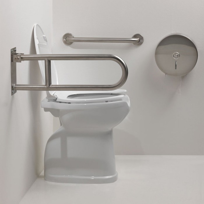 Λαβή Τοίχου 38 cm Αμέα Inox Mat Ponte Giulio G56-JAS-01