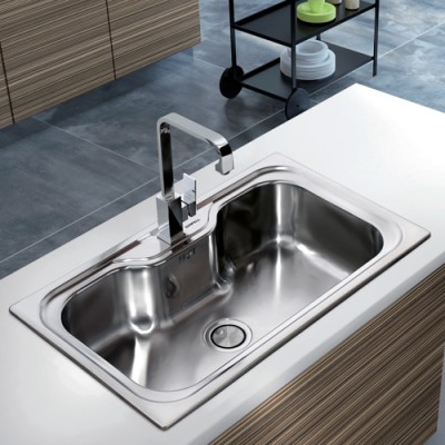 Ανοξείδωτος νεροχύτης Apell CR860-110 (86x51)